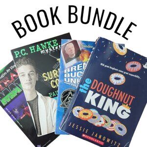 The Doughnut King 4 Book Bundle Lot Set Chapter Books Young Adult Literature
